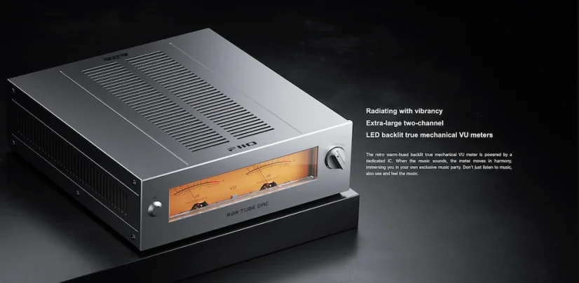 FiiO WARMER R2R Tube DAC Strieborná