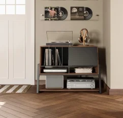 Fitueyes Eiffel RS10 Record Player Stand Walnut