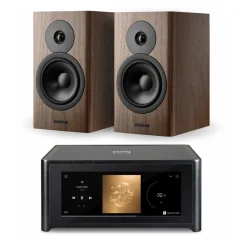 STEREOSET NAD M10 V3 + Dynaudio Evoke 20  Walnut Wood