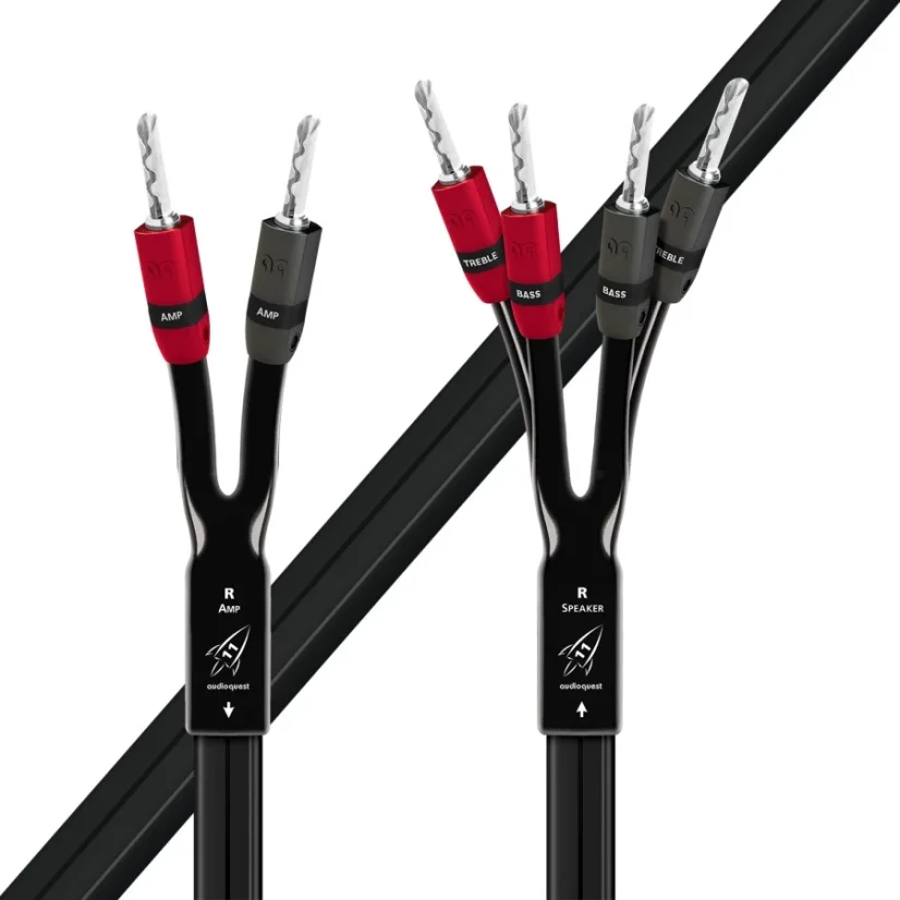 Audioquest Rocket 11 SBW banánky - Silver 1m