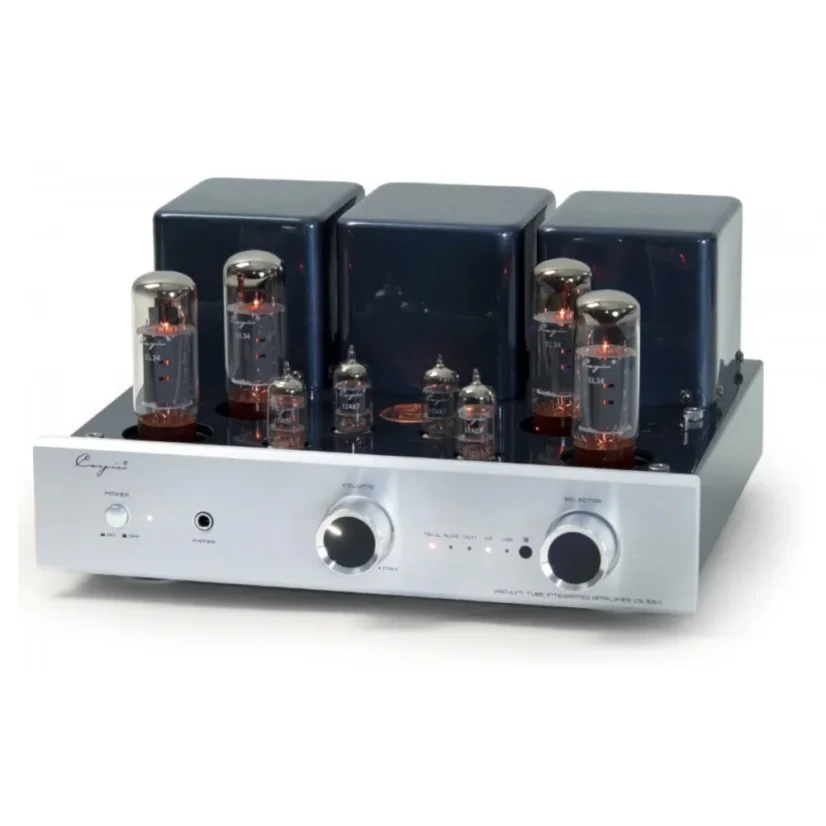Cayin CS-55A (EL34) Strieborná