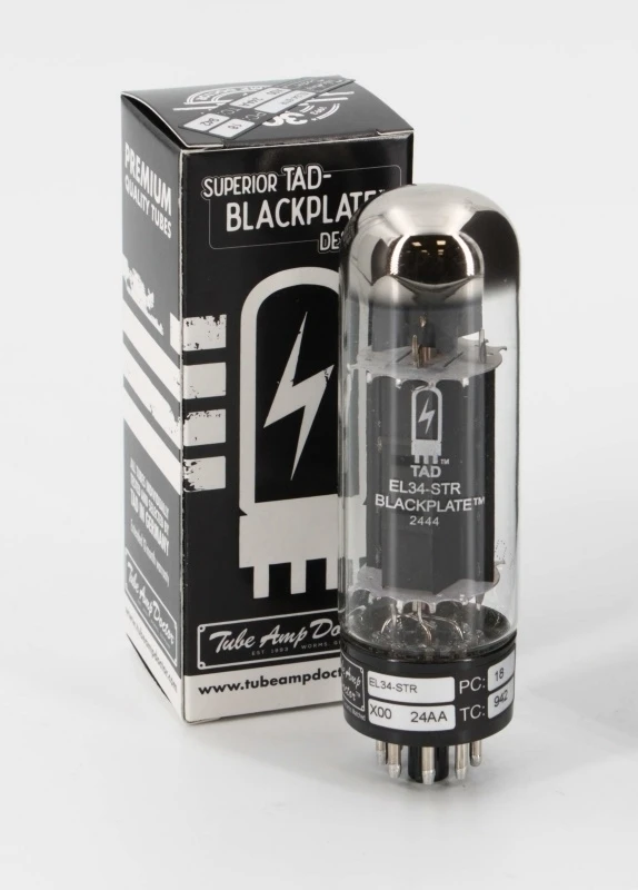 Cayin JAZZ 90 - The Boutique Edit.  SILVER EL34-STR BLACKPLATE™ TAD PREMIUM 