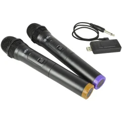 QTX U-MIC Sada bezdrôtových mikrofónov, 863.2 + 864.8 MHz