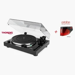Thorens TD 202  Piano black + Ortofon 2M RED