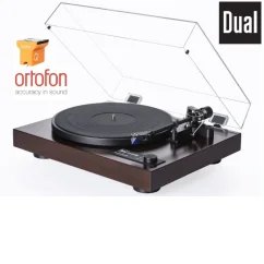 Dual CS 618Q + Ortofon QUINTET BRONZE Walnut