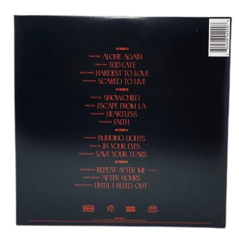 VINYL The Weeknd • After Hours (LP)