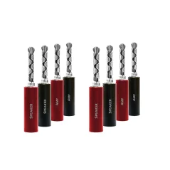 Audioquest SureGrip 100 BFA banana (set 8ks) silver