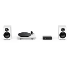 ProJect Colourful Audio System 2 - All-in-one Hi-Fi systém s gramofónom Satin White