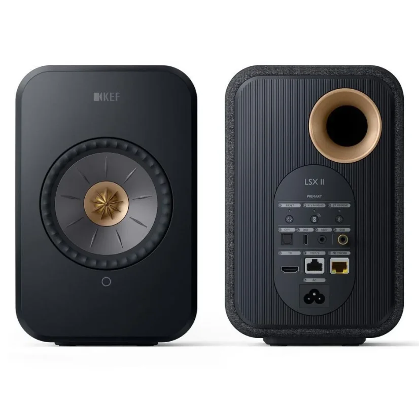 KEF LSX II - Wireless Carbon Black