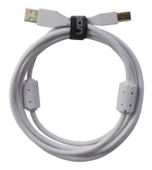 UDG Ultimate Audio Cable USB 2.0 A-B White Straight 1m