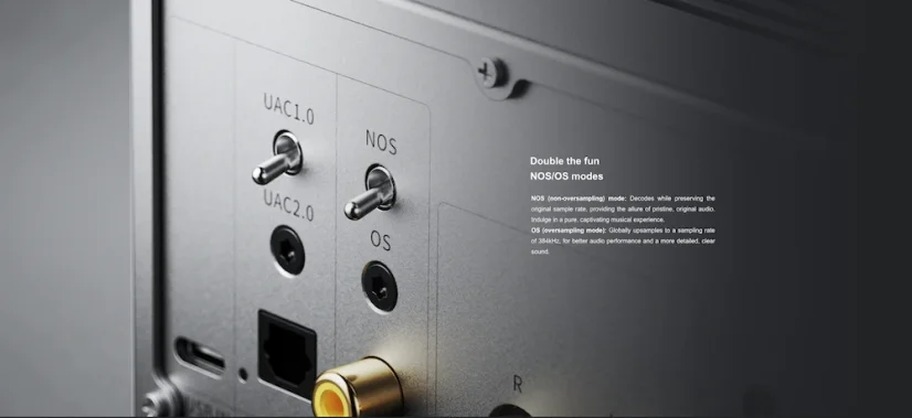 FiiO WARMER R2R Tube DAC Strieborná