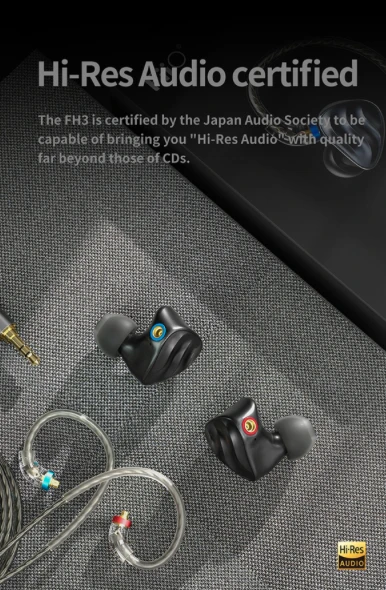 FiiO FH3 Čierna