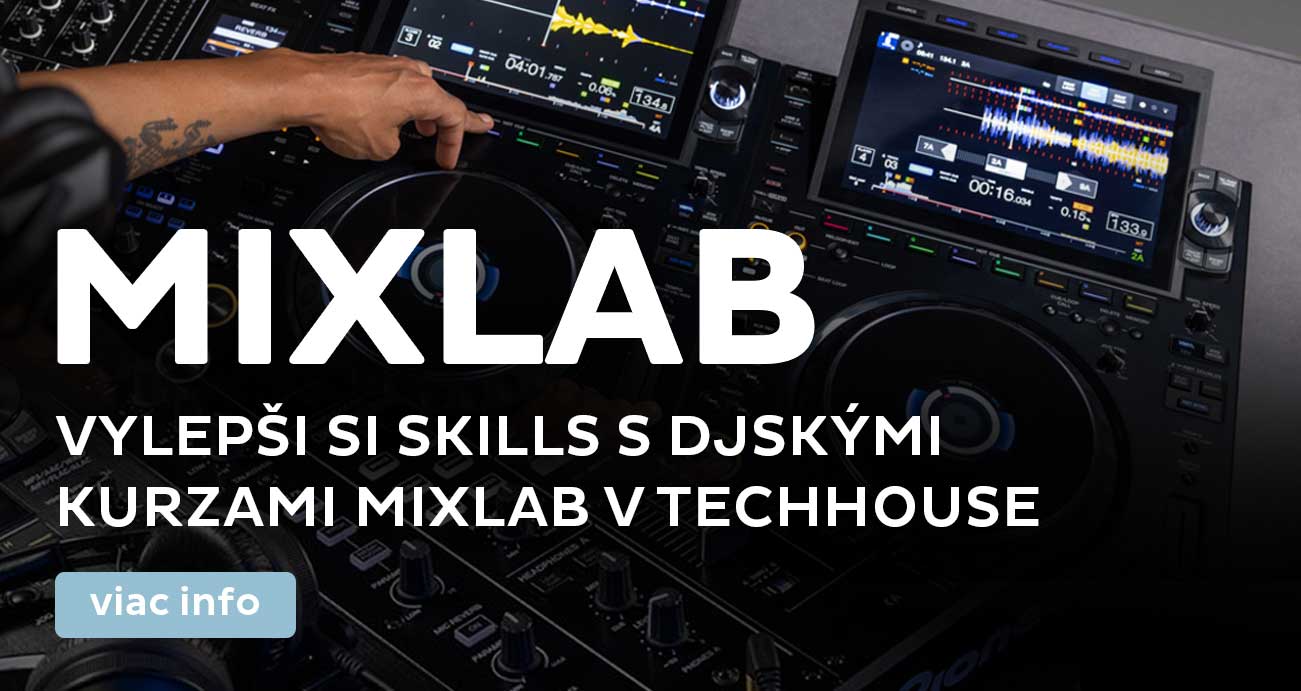 Vylepši si svoje skills s DJskými kurzami MixLab v Techhouse