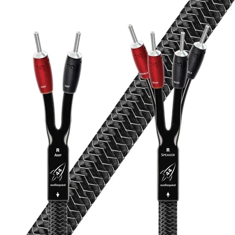 Audioquest Rocket 44 SBV banánky - Silver 3,5m