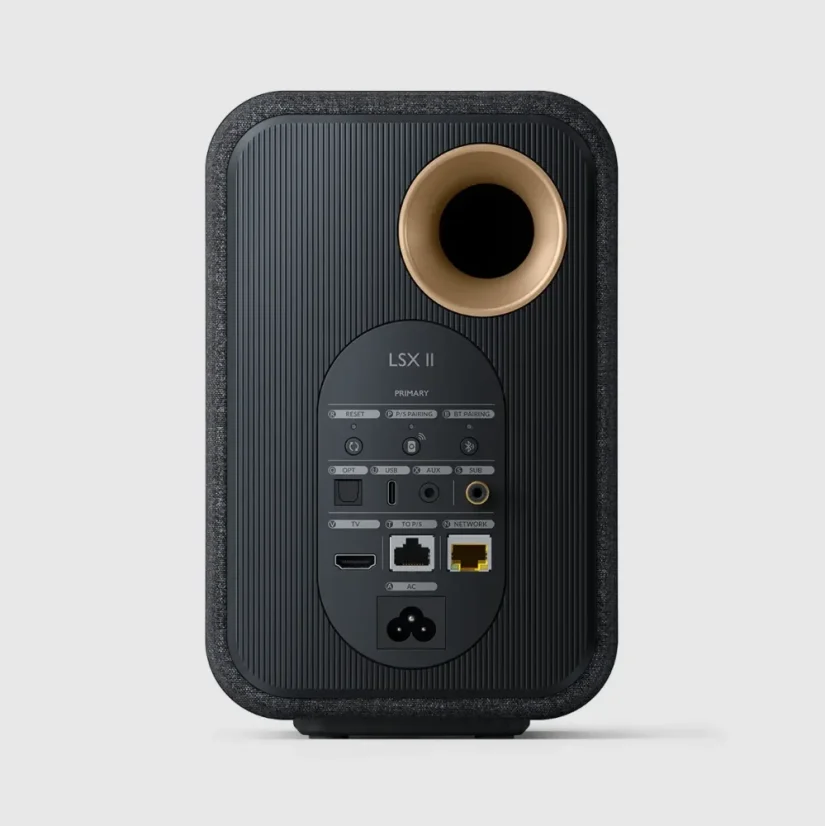 KEF LSX II - Wireless Carbon Black