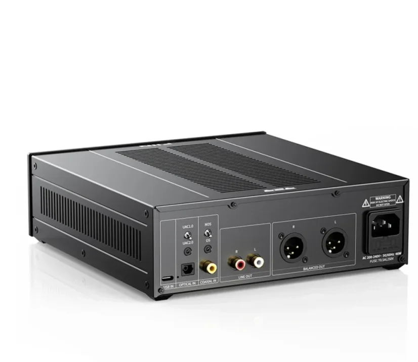 FiiO WARMER R2R Tube DAC Čierna