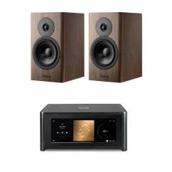 STEREOSET NAD M10 V3 + Dynaudio Evoke 20  Walnut Wood