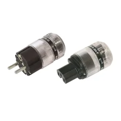 Dynavox RG-01 + R304P RH Socket Schuko Clear Rhodium