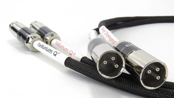 Tellurium Q SILVER DIAMOND XLR CABLE 2m